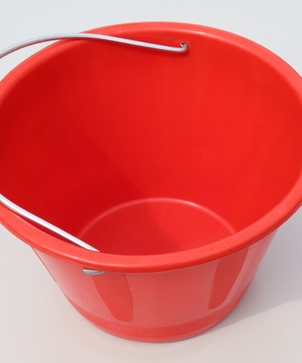 Secchio rosso pvc