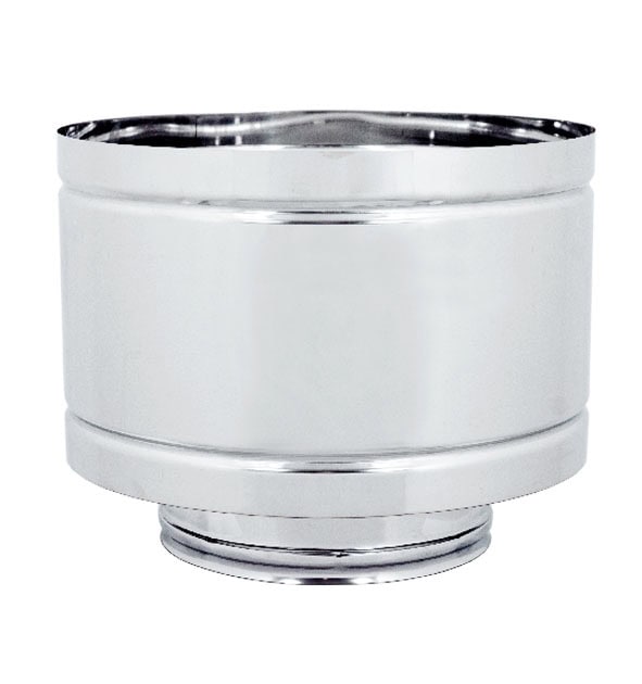 Fumaiolo 4 venti doppia parete Inox
