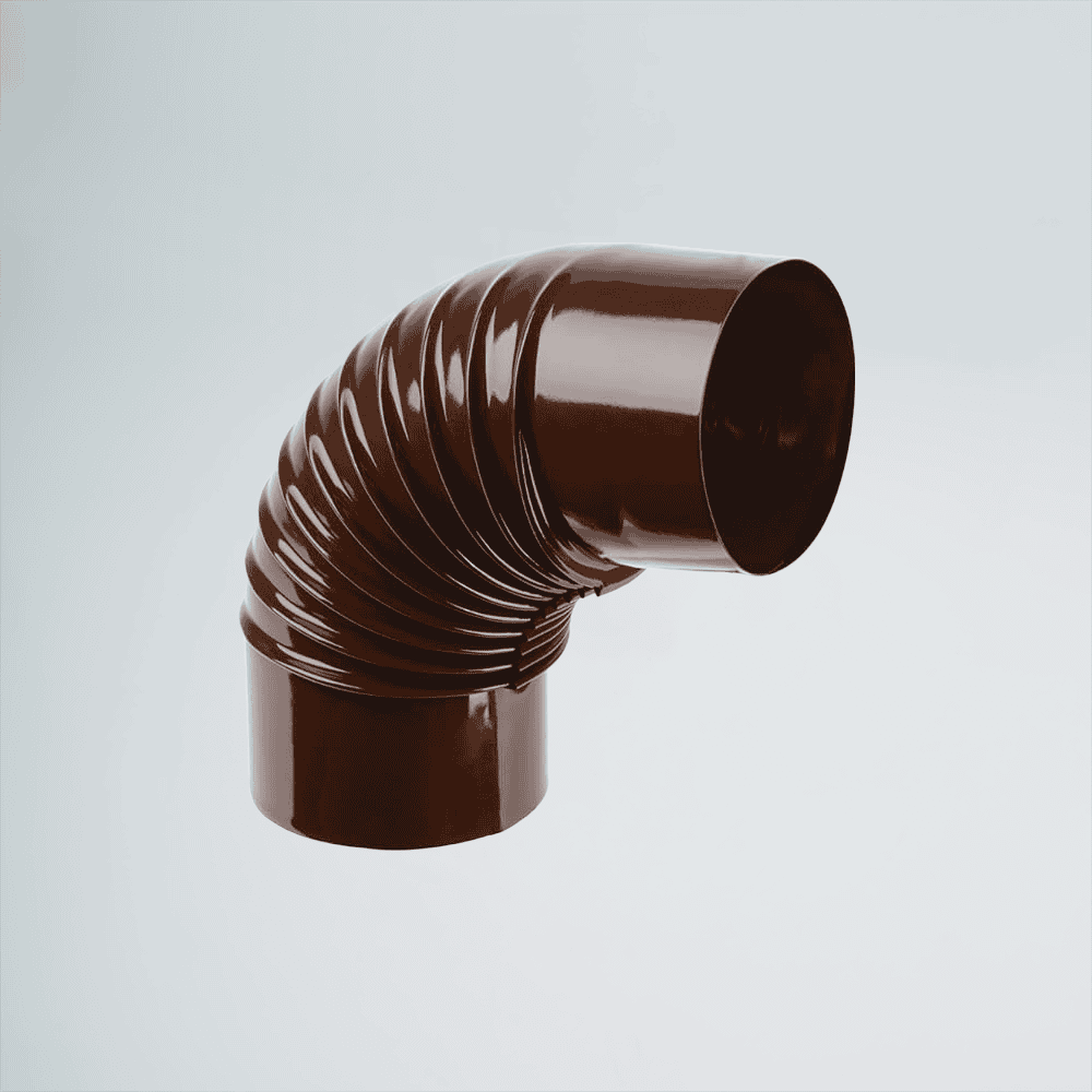 Gomiti chiusi 90° smaltati Ala Classic per stufe dm 120