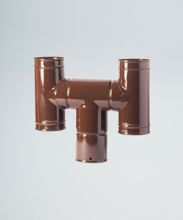 Fumaioli smaltati ad H dm 120 Ala classic per stufe