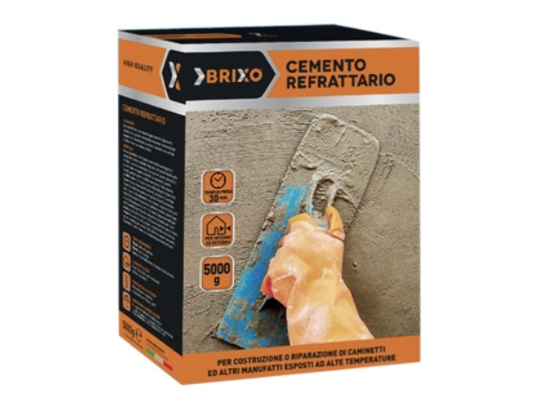 Polvere "BRIXO" Cemento Refrattario