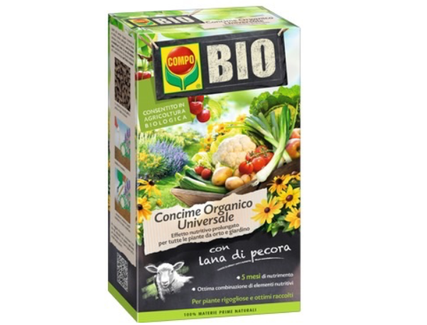 Concime Compo Bio con lana di pecora