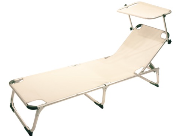 Lettino spiaggia prendisole Luxury