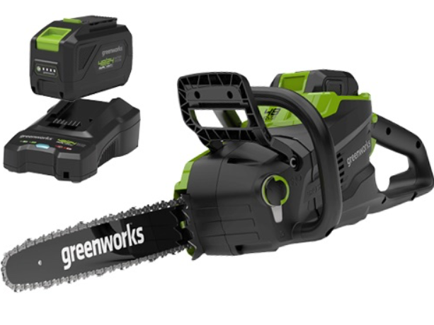 Motosega batteria 48V "GREENWORKS" Kit GD48CS36K4