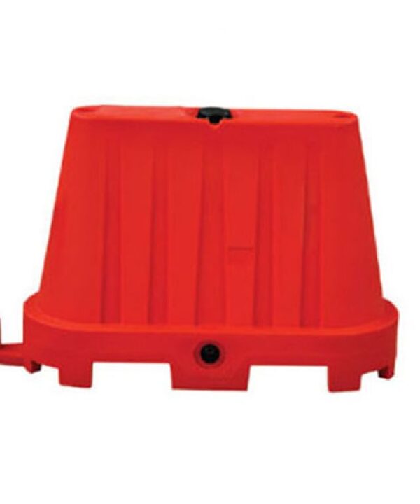 BARRIERA STRADALE "WALLY R" PVC ROSSO CM.100X40X70H