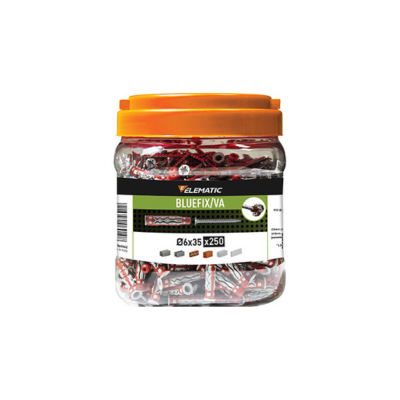 TASSELLO NYLON BLUEFIX/VA 6 TSP PROMOPACK ELEMATIC