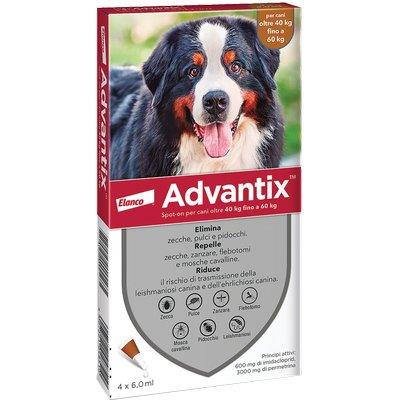 ANTIPARASSITARIO ADVANTIX CANI ELANCO - KG 40+ CF=PZ 4