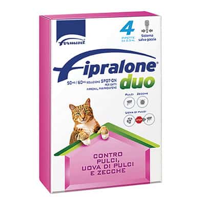 ANTIPARASSITARIO FIPRALONE DUO GATTO FORMEVET