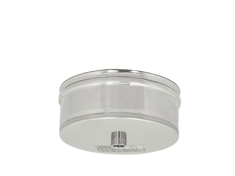 Tappo INOX con Scarico Condensa mono-parete