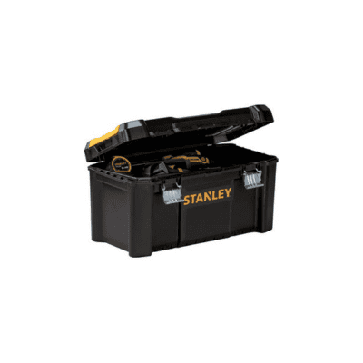 CASSETTA PORTAUTENSILI ESSENTIAL STANLEY - 19" CHIUSURA METAL CM 48X25 H.CM 25 STST1-75521