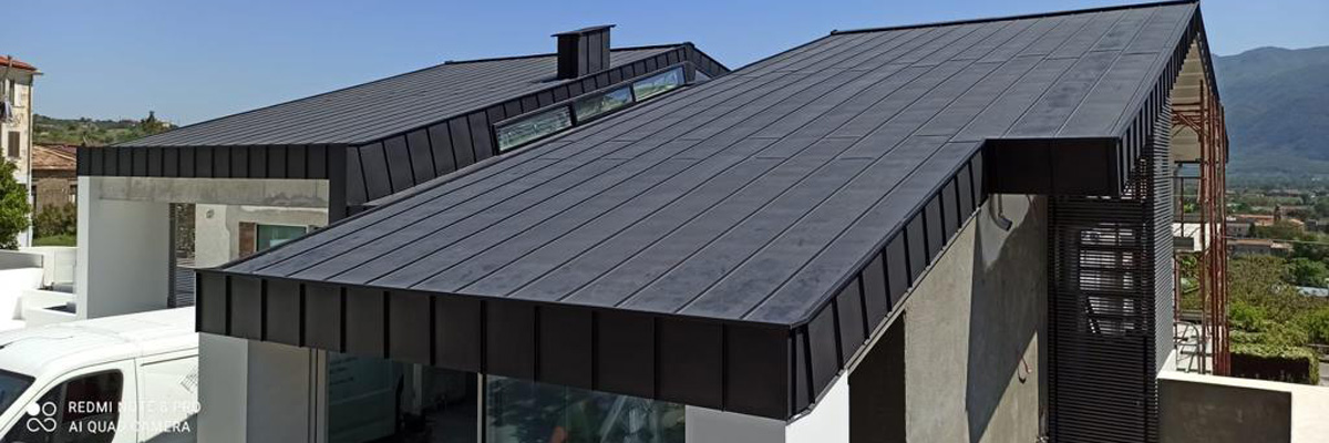 Coperture a doppia aggraffatura