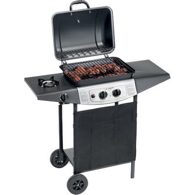 BARBECUE GAS DOUBLE COOKING SYSTEM 2+1 OMPAGRILL