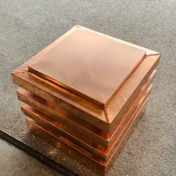 Comignolo ad alette rame