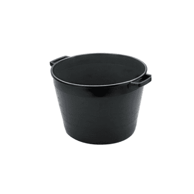 SECCHIO NERO PVC TONDO