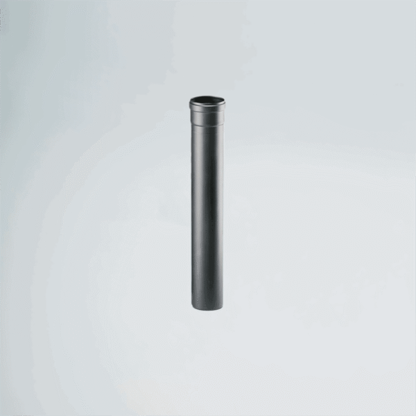 Tubo nero linea pellets 1000 mm 12/10
