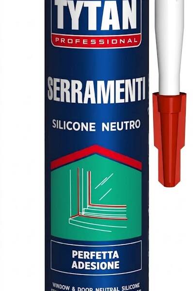 Silicone Neutro Tytan - Nero ml. 300